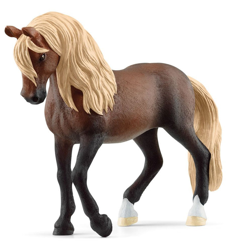 SCHLEICH Horse Club Peruvian Paso Stallion Toy Figure, 5 to 12 Years, Brown