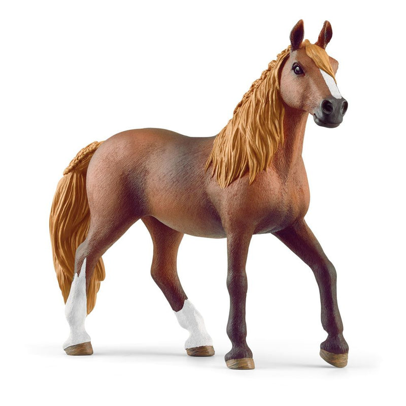 SCHLEICH Horse Club Peruvian Paso Mare Toy Figure, 5 to 12 Years, Brown