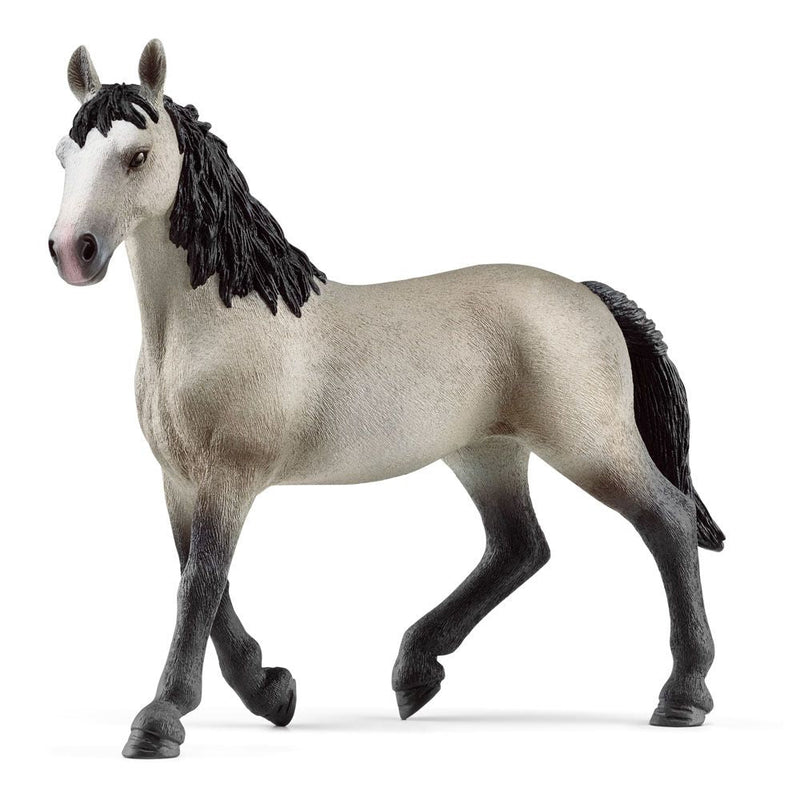 SCHLEICH Horse Club Selle Francais Mare Toy Figure, 5 to 12 Years, Grey