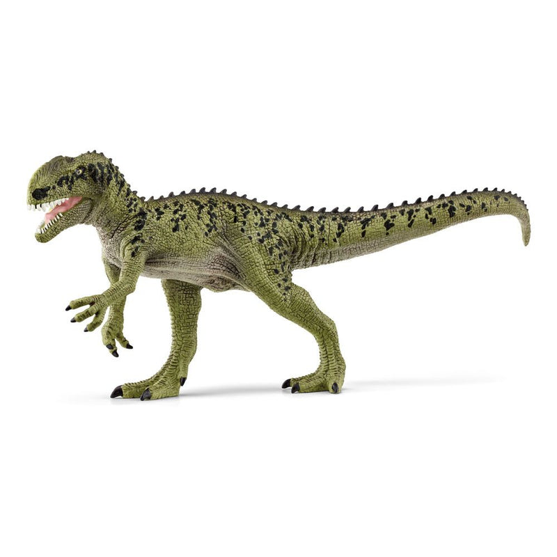 SCHLEICH Dinosaurs Monolophosaurus Toy Figure, 4 to 12 Years, Green