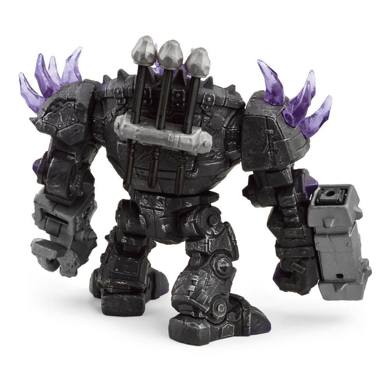 SCHLEICH Eldrador Creatures Shadow Master Robot with Mini Creature Toy Figure, 7 to 12 Years, Black/Purple