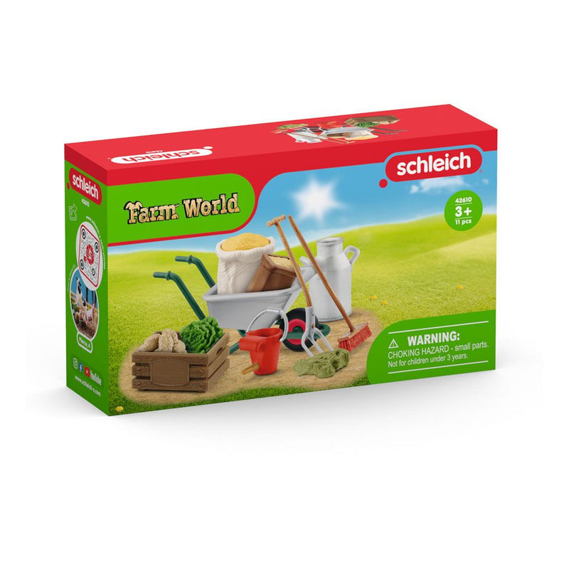 SCHLEICH Farm World Stable Care Toy Figure Accessories, 3 Years and Above, Multi-colour