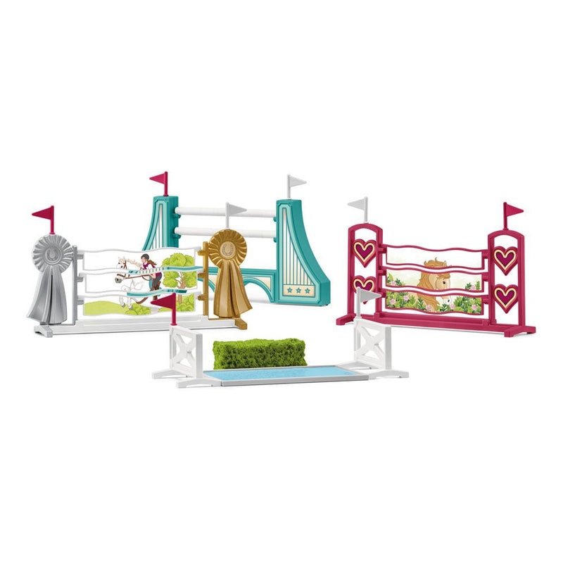 SCHLEICH Horse Club Obstacle Toy Figure Accessories, 5 to 12 Years, Multi-colour