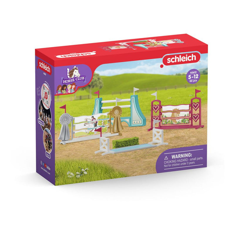 SCHLEICH Horse Club Obstacle Toy Figure Accessories, 5 to 12 Years, Multi-colour