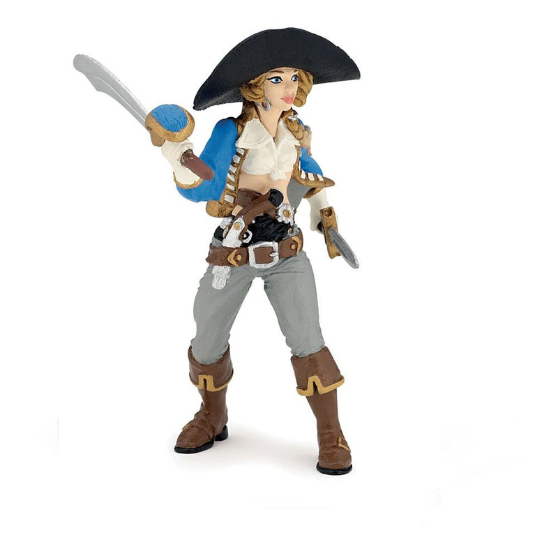 PAPO Pirates and Cosairs Lady Corsair Toy Figure, Three Years and Above, Multi-colour