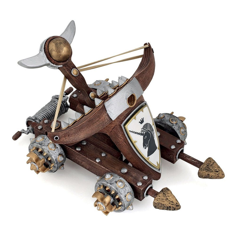 PAPO Fantasy World Arrow-Firing Catapult Toy Figure Accessory, Three Years and Above, Brown/Silver
