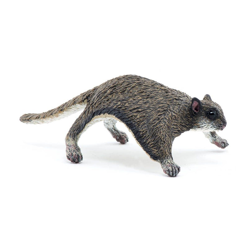 PAPO Wild Animal Kingdom Flying Squirrel Toy Figure, Three Years and Above, Grey