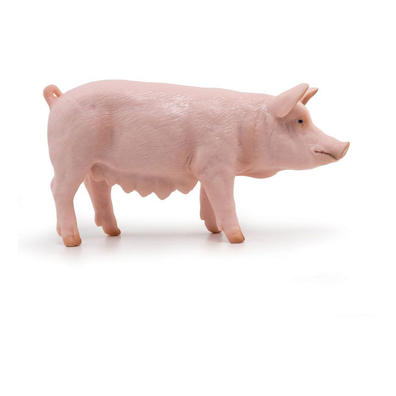 PAPO Farmyard Friends Sow Toy Figure, Ten Months and Above, Pink