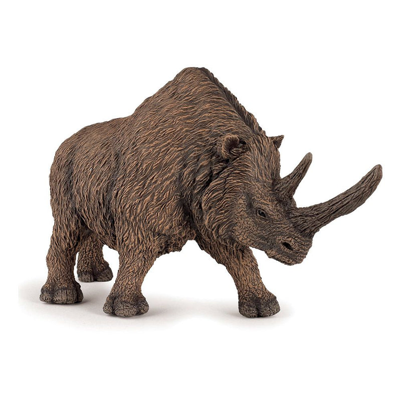 PAPO Dinosaurs Woolly Rhinoceros Toy Figure, Three Years and Above, Brown