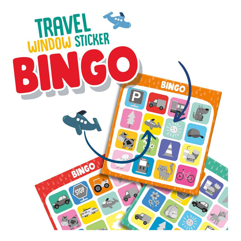 SES CREATIVE Travel Window Sticker Bingo, Three Years and Above