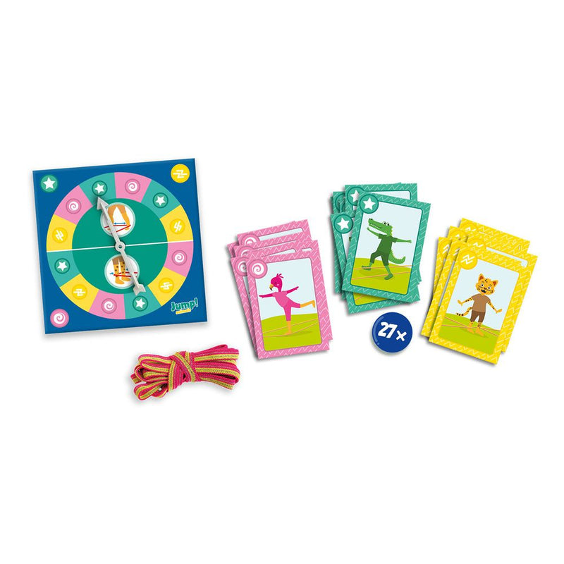 SES CREATIVE Jump! Animals French Skipping Challenges, Three Years and Above