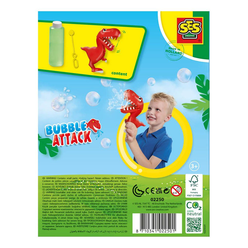 SES CREATIVE Bubble Dino Attack, Three Years and Above