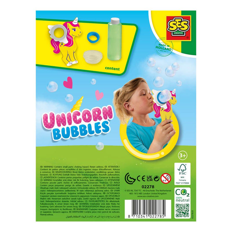 SES CREATIVE Unicorn Bubbles, Three Years and Above
