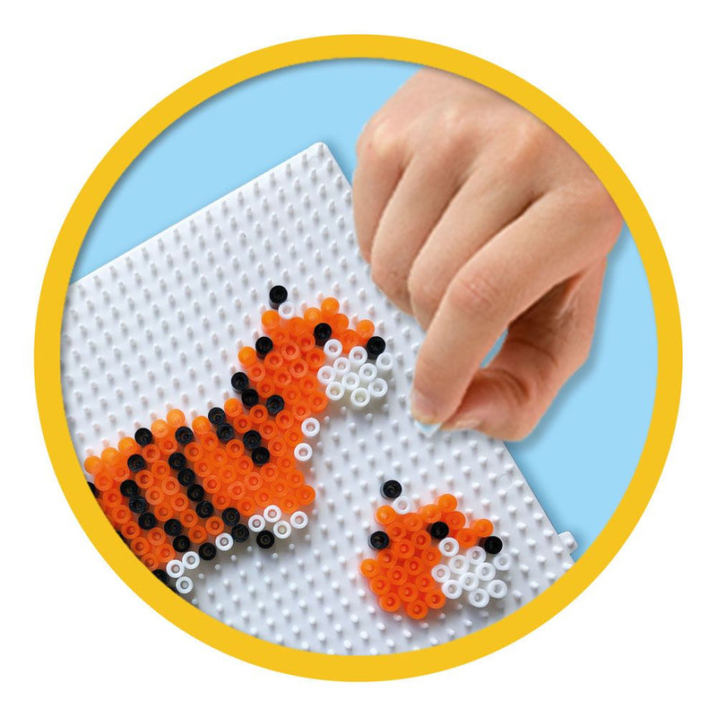 SES CREATIVE Beedz Safari Animals 2000 Iron-on Beads Mosaic Art Kit, Five Years and Above