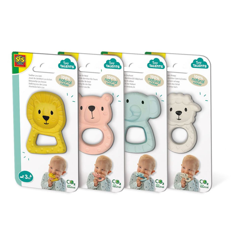 SES CREATIVE Tiny Talents Teethers Assortment Set, Three Months and Above