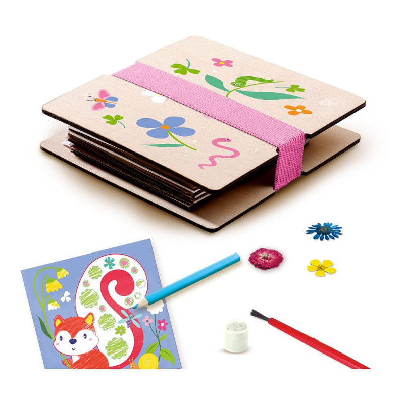 SES CREATIVE Inspired by Nature Flower Press Art Craft Kit, Five Years and Above