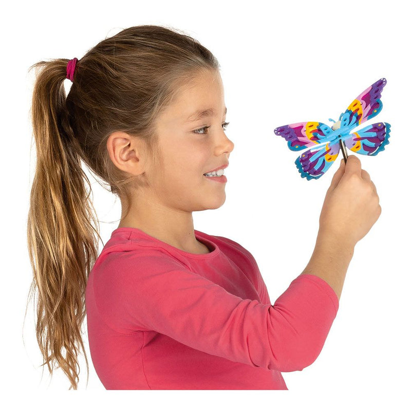 SES CREATIVE Inspired by Nature Decorate Wooden Butterflies Painting Set, Five Years and Above