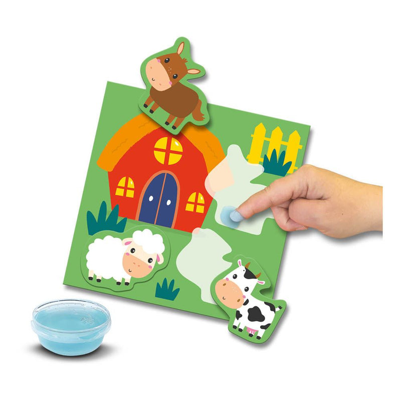 SES CREATIVE My First Where Do I Live? Sticking Animals, 1 to 4 Years