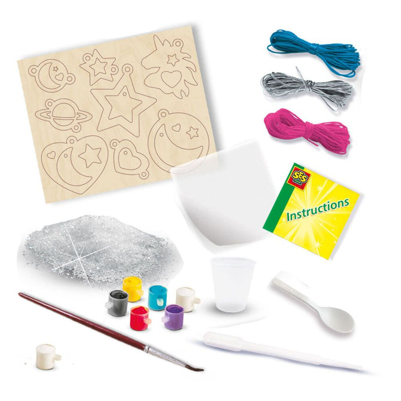 SES CREATIVE Crystal Galaxy Jewellery Making Set, Six Years and Above
