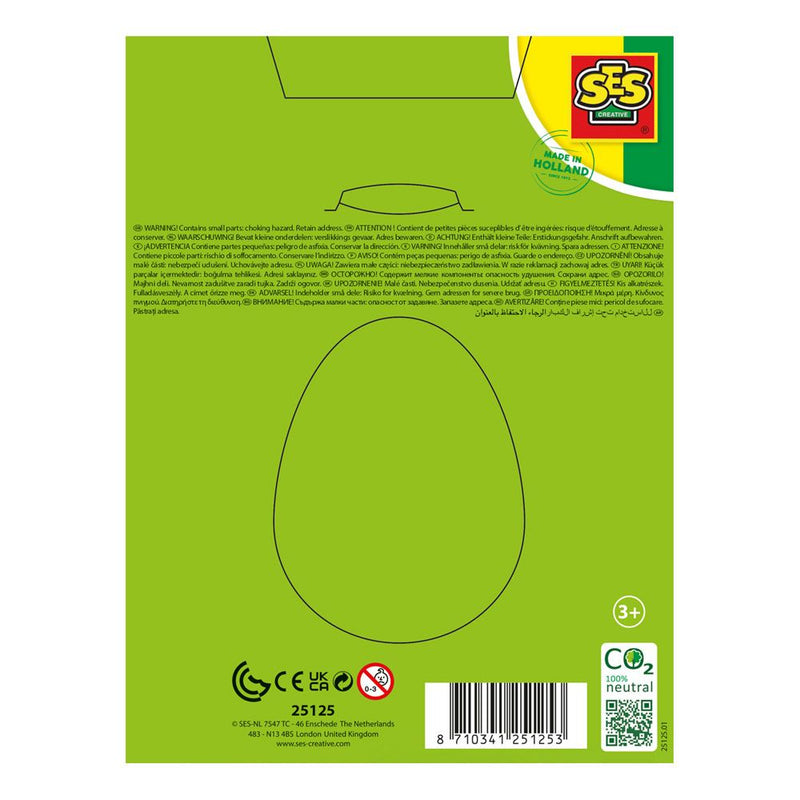 SES CREATIVE Explore Dino Bath Bomb Surprise, Three Years and Above