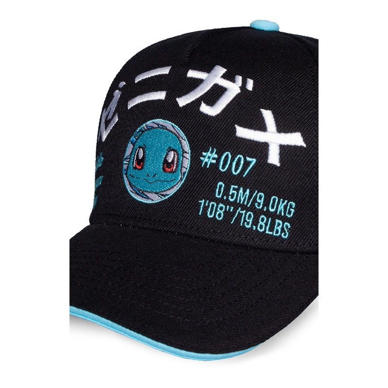 POKEMON Squirtle 3D Embroidered Adjustable Cap