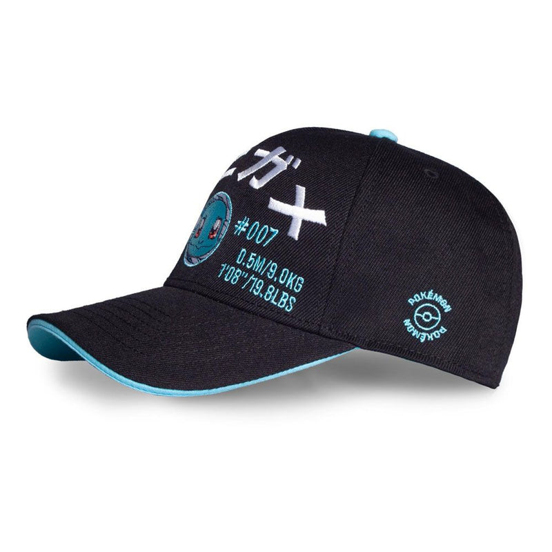 POKEMON Squirtle 3D Embroidered Adjustable Cap