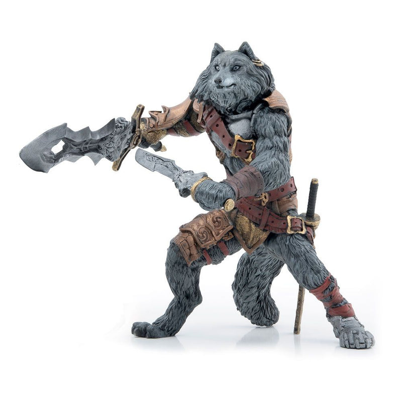 PAPO Fantasy World Mutant Wolf Toy Figure, Three Years and Above, Grey