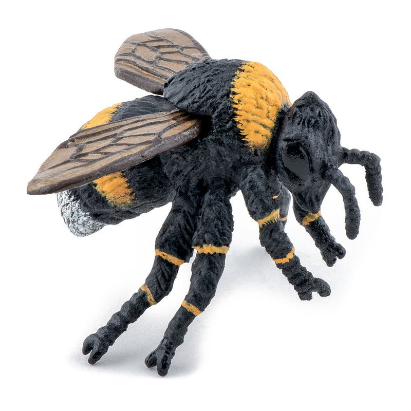 PAPO Wild Life in the Garden Bumblebee Toy Figure, Three Years and Above, Black/Yellow