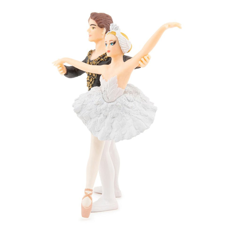 PAPO The Enchanted World Ballerina and Her Partner Toy Figure Set, 3 Years or Above, Black/White