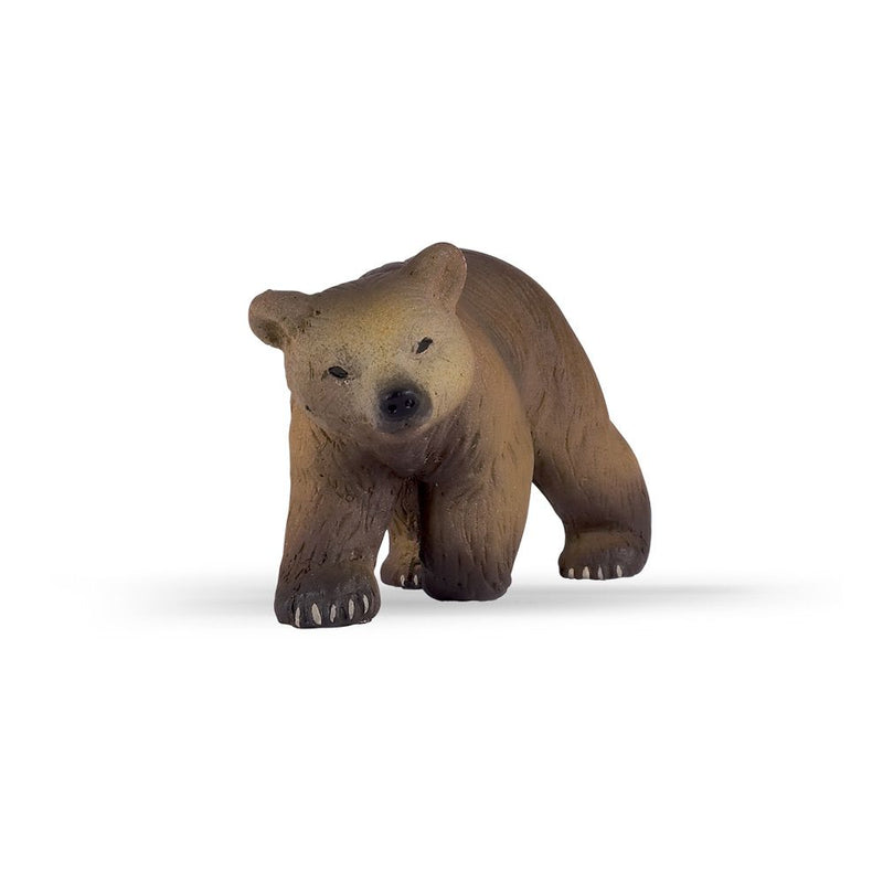 PAPO Wild Animal Kingdom Pyrenees Bear Cub Toy Figure, 3 Years or Above, Brown
