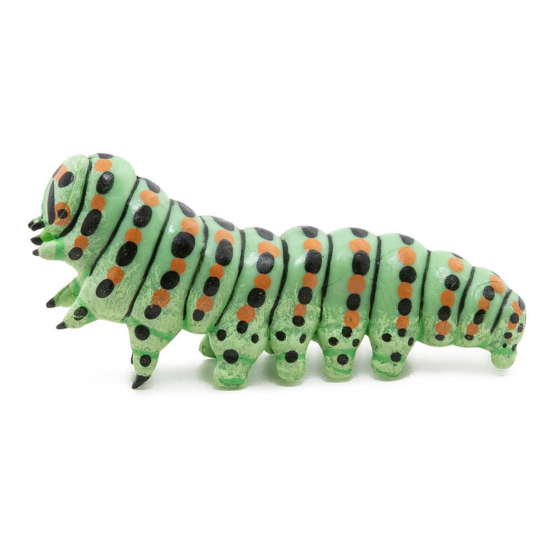 PAPO Wild Life in the Garden Caterpillar Toy Figure, 3 Years or Above, Green
