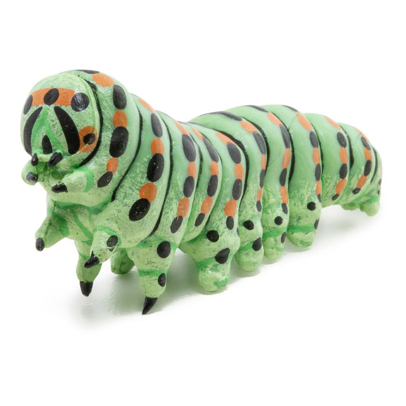 PAPO Wild Life in the Garden Caterpillar Toy Figure, 3 Years or Above, Green