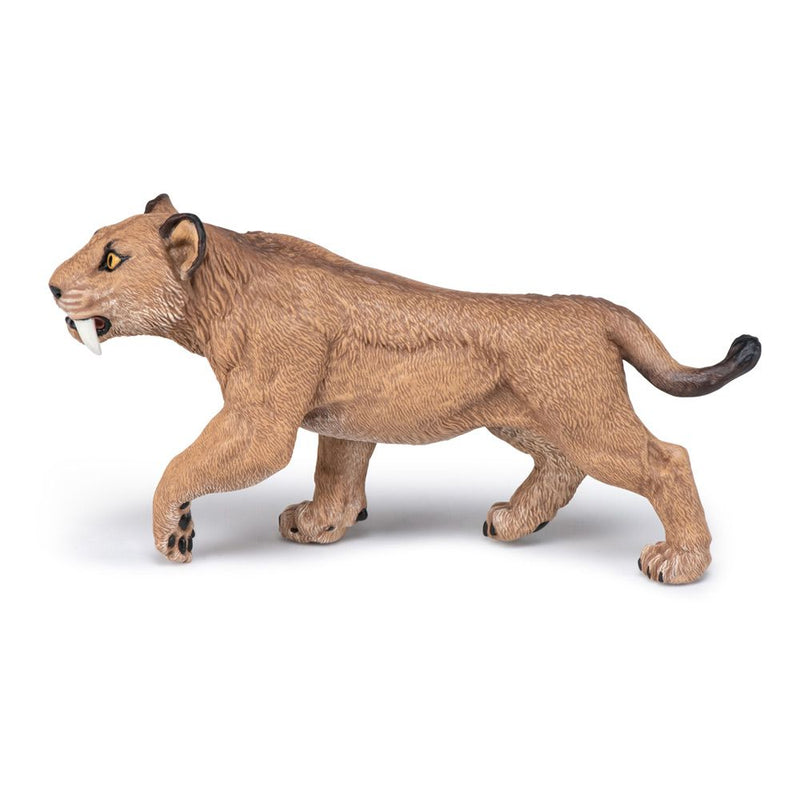 PAPO Dinosaurs Young Smilodon Toy Figure, 3 Years or Above, Beige