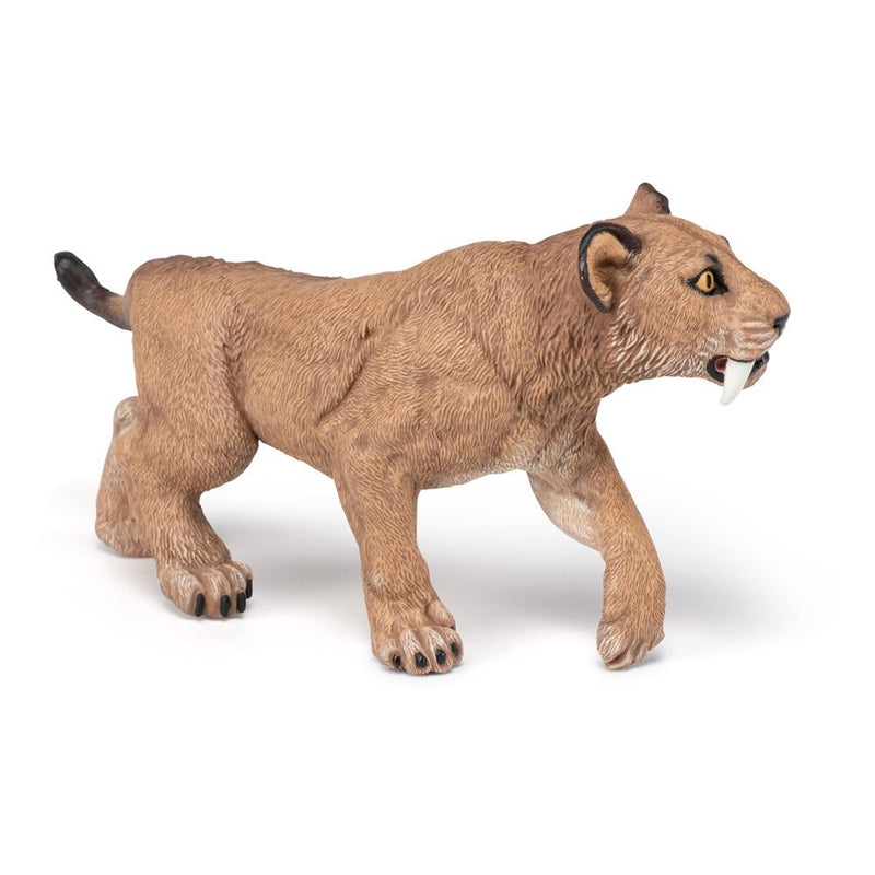 PAPO Dinosaurs Young Smilodon Toy Figure, 3 Years or Above, Beige