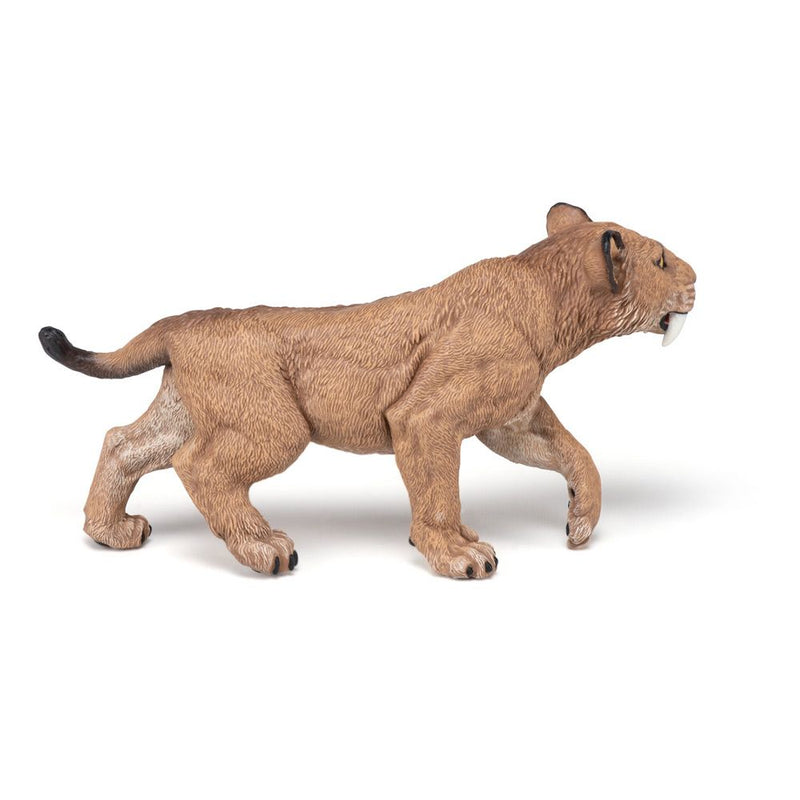 PAPO Dinosaurs Young Smilodon Toy Figure, 3 Years or Above, Beige