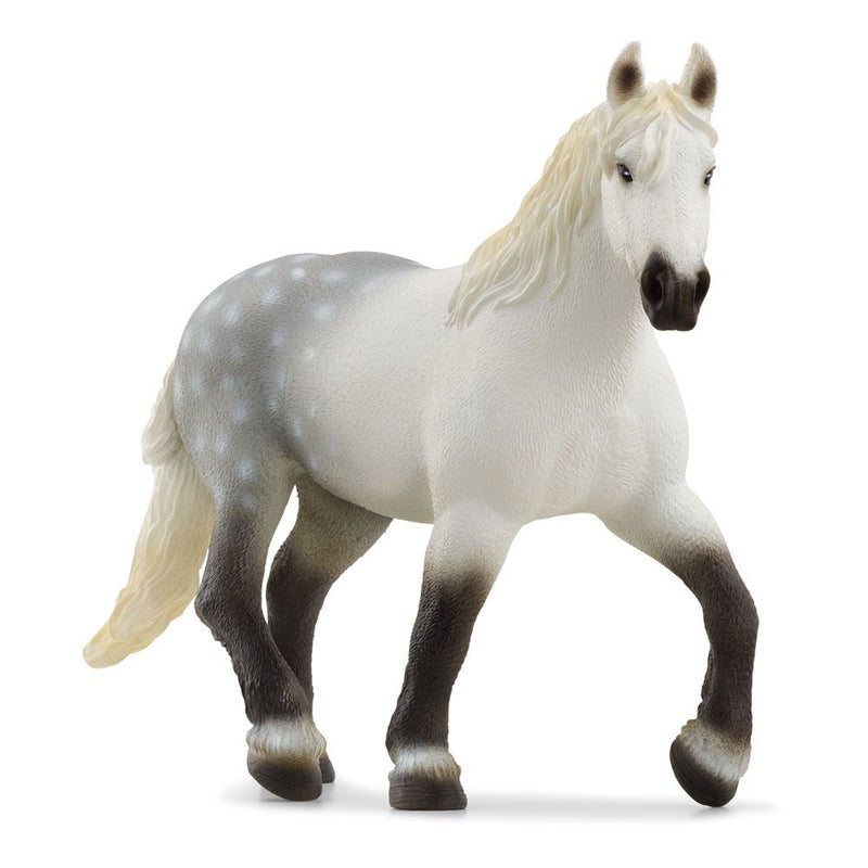 SCHLEICH Farm World Percheron Mare Toy Figure, 3 to 8 Years, Multi-colour