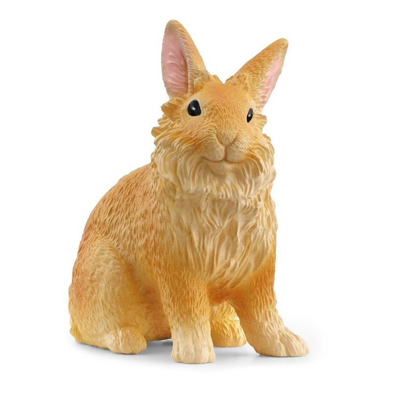 SCHLEICH Farm World Lionhead Rabbit Toy Figure, 3 to 8 Years, Yellow