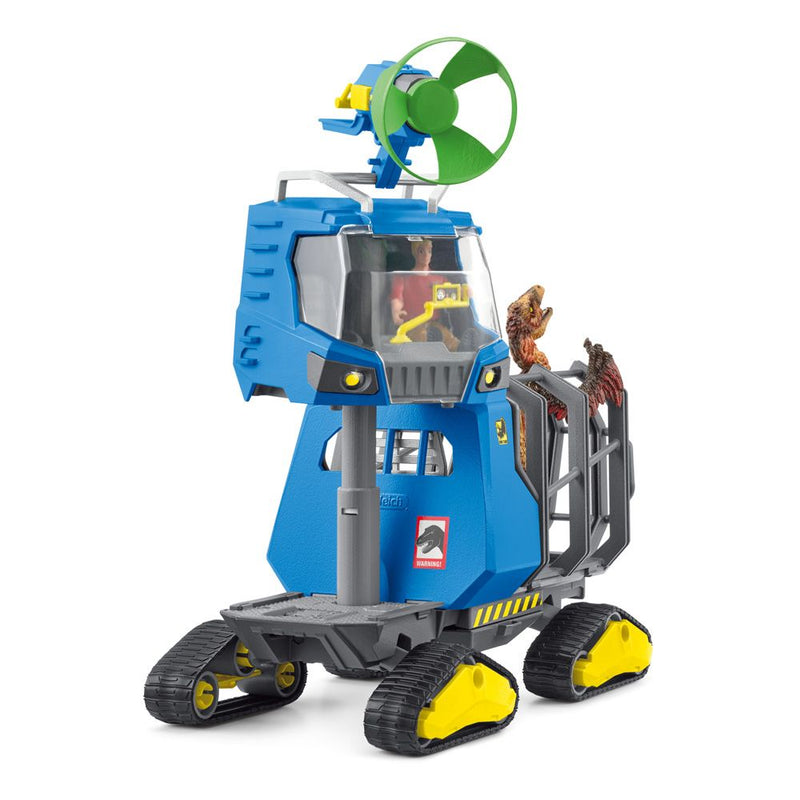 SCHLEICH Dinosaurs Track Vehicle Toy Playset, 4 to 12 Years, Multi-colour