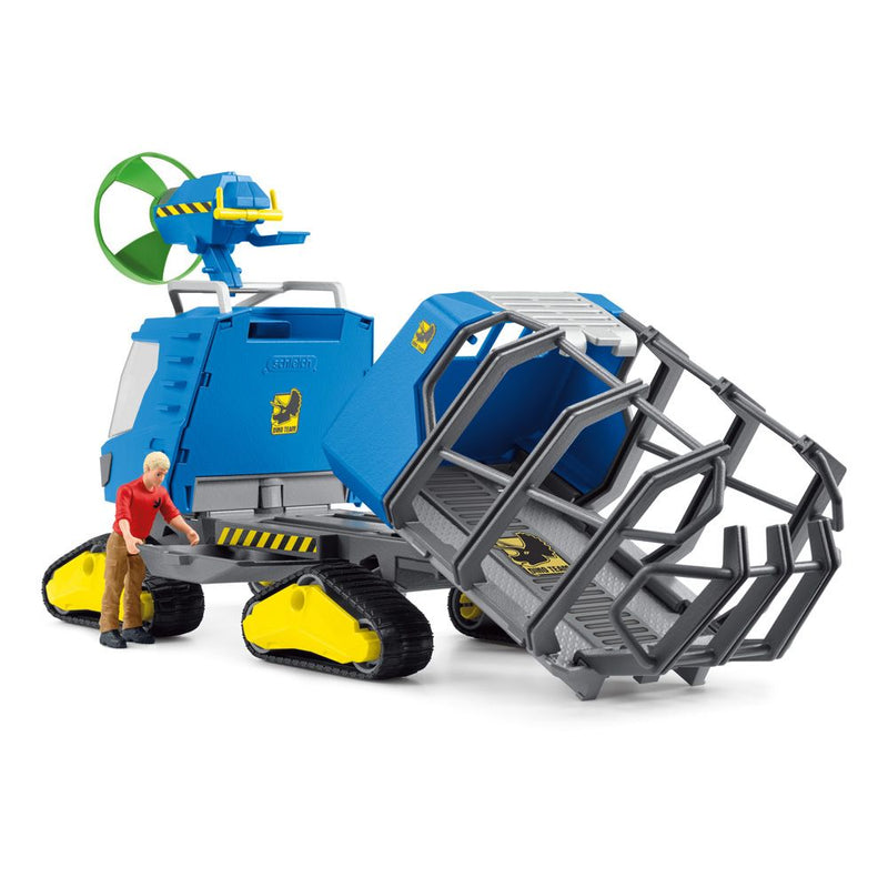 SCHLEICH Dinosaurs Track Vehicle Toy Playset, 4 to 12 Years, Multi-colour