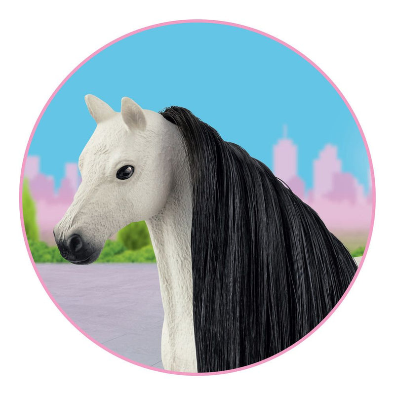 SCHLEICH Horse Club Sofia's Beauties Hair Beauty Horses Black Toy Accessories, 3 to 8 Years, Black