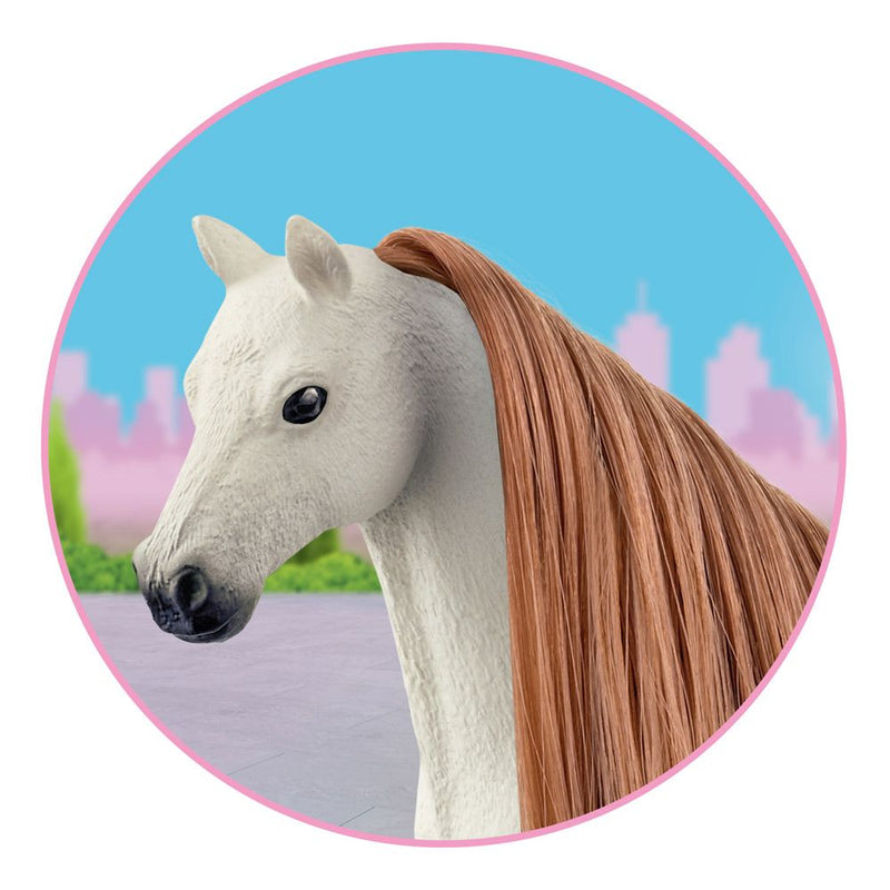 SCHLEICH Horse Club Sofia's Beauties Hair Beauty Horses Choco Toy Accessories, 3 to 8 Years, Brown