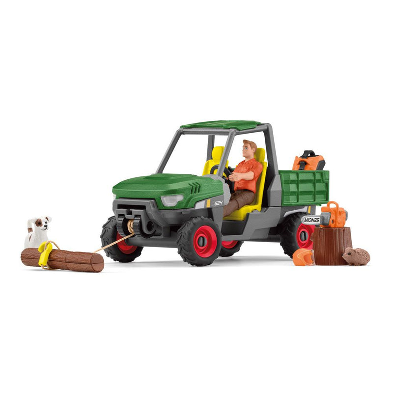 SCHLEICH Farm World Working in the Forest Toy Playset, 3 Years or Above, Multi-colour