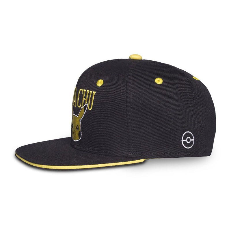 POKEMON Angry Pika Snapback Baseball Cap