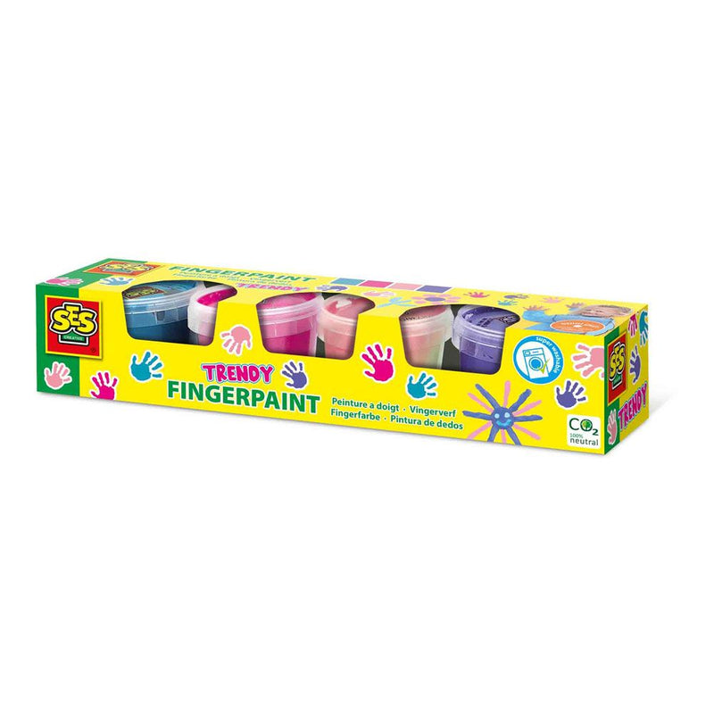 SES CREATIVE Trendy Fingerpaint, 2 Years and Above