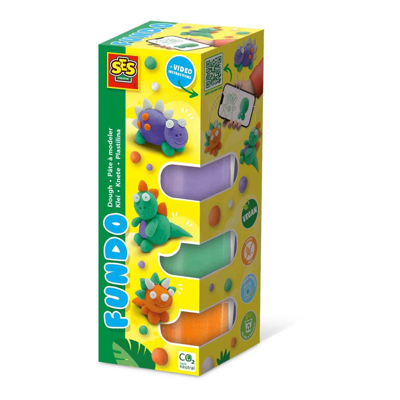 SES CREATIVE Fundo Dough Dinos, 3 Years and Above