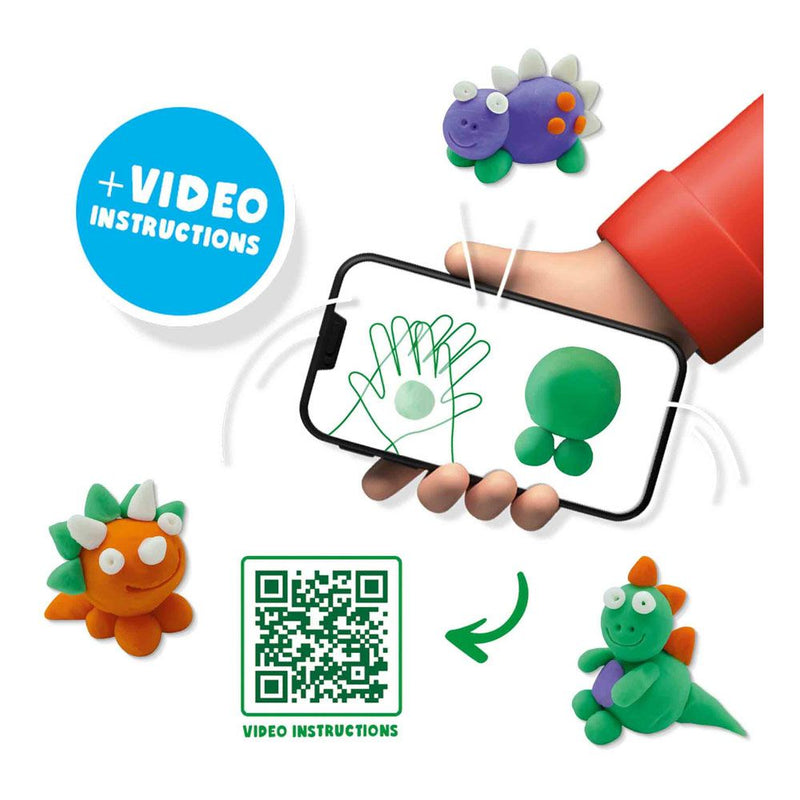 SES CREATIVE Fundo Dough Dinos, 3 Years and Above