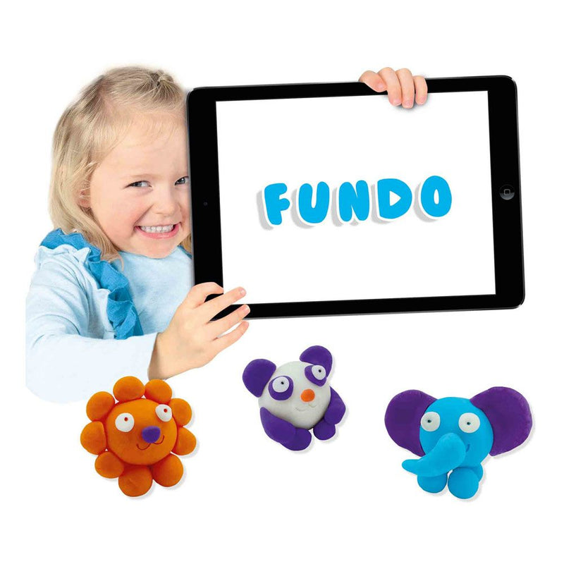 SES CREATIVE Fundo Dough Wild Animals, 3 Years and Above