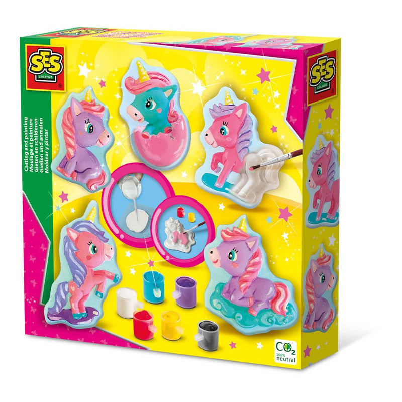 SES CREATIVE Baby Unicorns Casting and Painting, 5 Years and Above