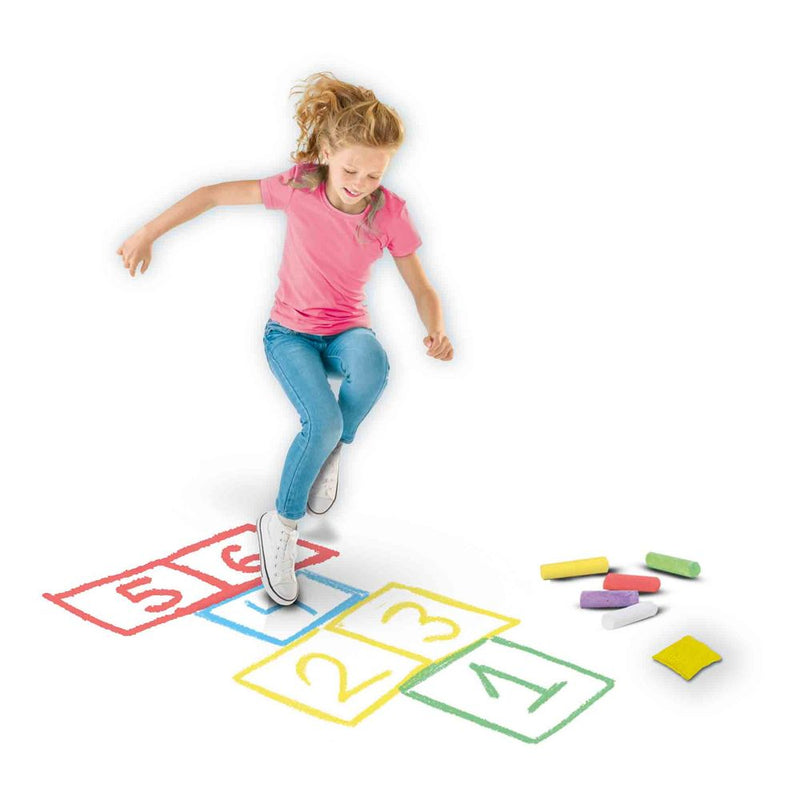 SES CREATIVE Chalk Games 5-in-1, 3 Years and Above