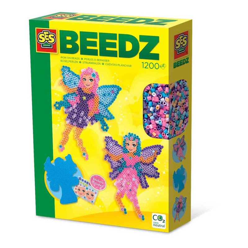 SES CREATIVE Beedz Fairies Iron-on Beads, 5 Years and Above